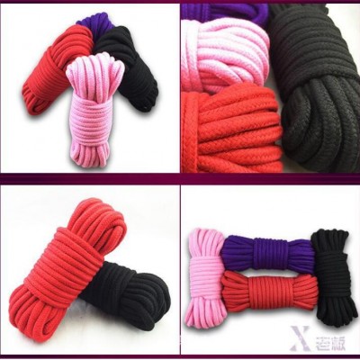 情趣棉绳*杂款（黑色、红色、粉红）